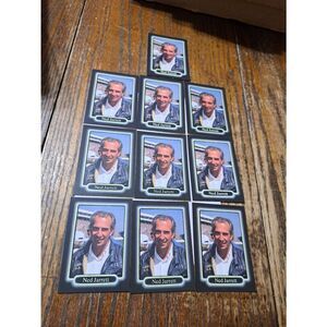 Vintage Lot 10 1990 JR Maxx Ned Jarrett Trading Card 155 Winston Cup Nascar Lot1
